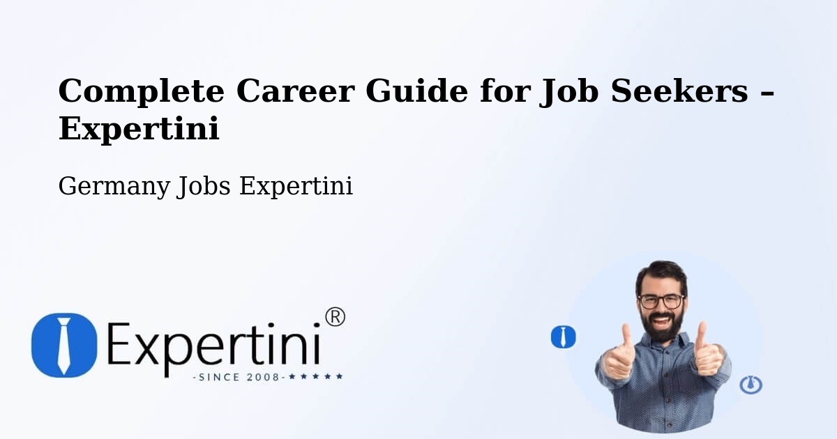 Career Guide for Job Seekers – Jockgrim - Jockgrim, Germany Jobs Expertini